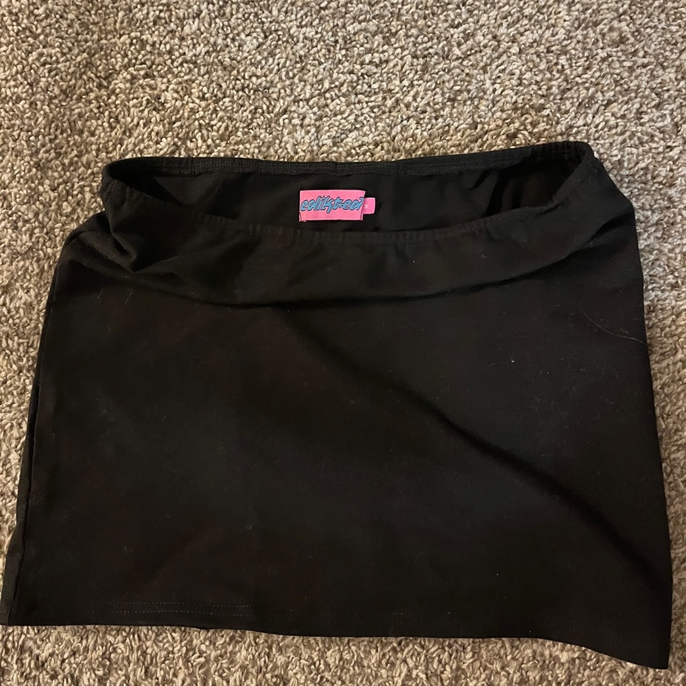 Black micro Mini Skirt